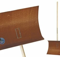 SHW Holz Schneeschieber Obo