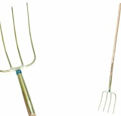 SHW Bär Dunggabel 3 Zinken M. Stiel