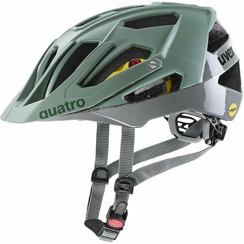 Uvex All Mountain Helm Quatro CC Mips Moss Rhino 7 Uvex All Mountain Helm Quatro CC Mips Moss Rhino – Bild 5
