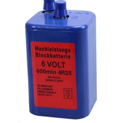 TRIUSO Hochl.- Blockbatterie 6V 7AH 4R25